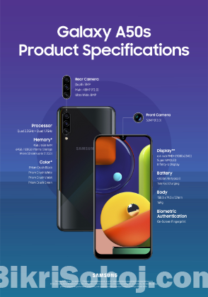 Samsung Galaxy A50s Purple